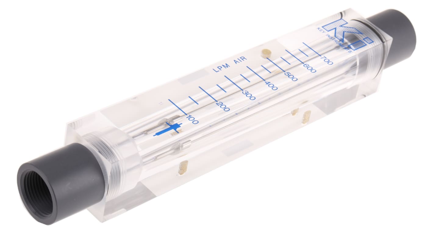 BROOKS FR5000 Series Variable Area Flow Meter for Gas, 100 L/min Min, 700 L/min Max