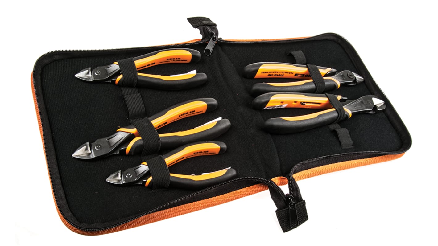 Bahco 5-Piece Plier Set, 235 mm Overall