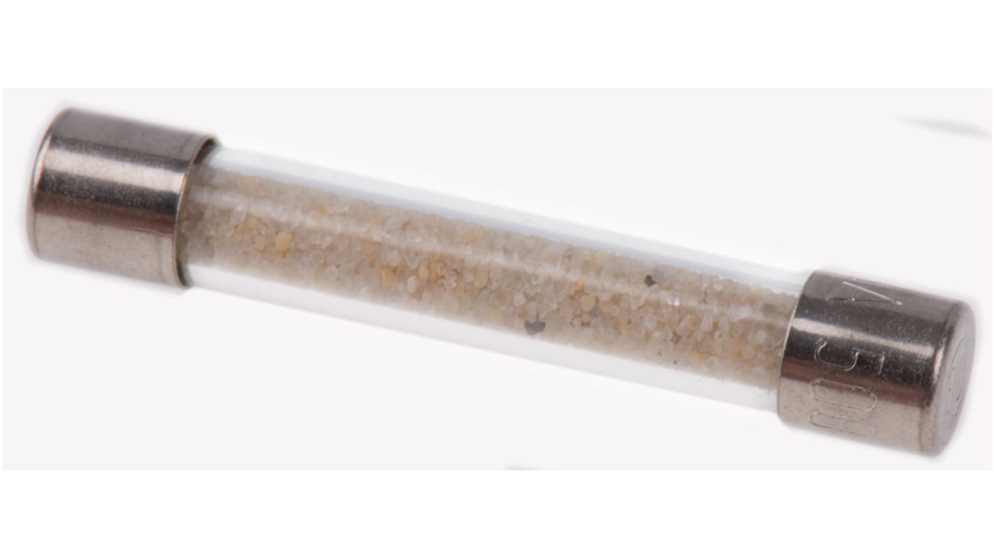 Fusibile a cartuccia SIBA 171530, 6.3A, Ø 5 x 30mm, F, 500V ca