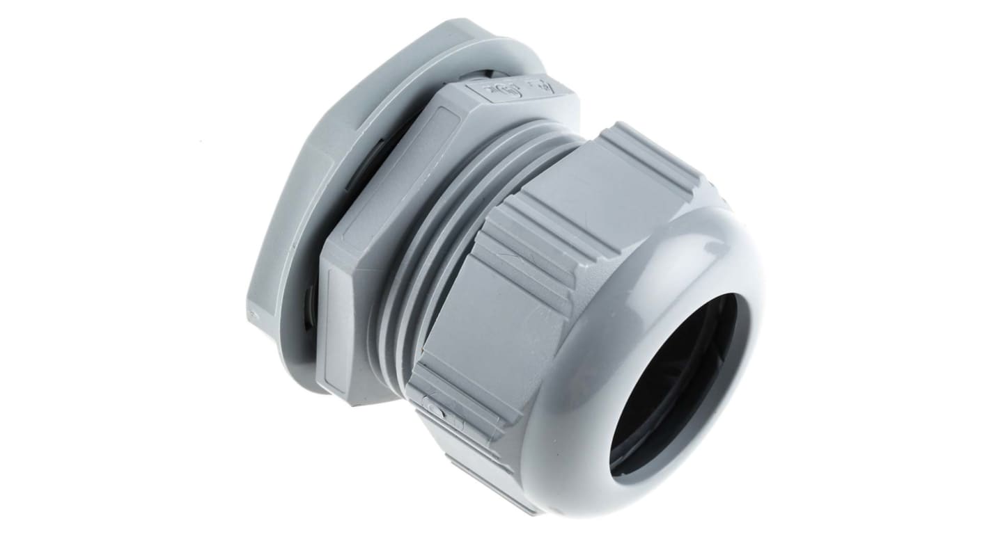 Lapp SKINTOP Series Grey Polyamide Cable Gland, M40 Thread, 16mm min., 28mm max., IP66, IP68, IP69K