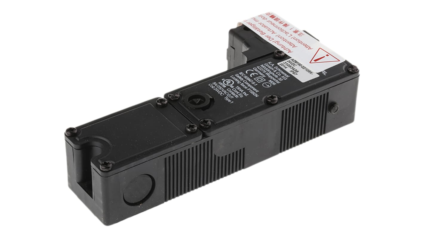Schmersal AZM 190 Magnet-Verriegelungsschalter, Entriegelt bei Spannung, 24V dc, , 3NC, 4P