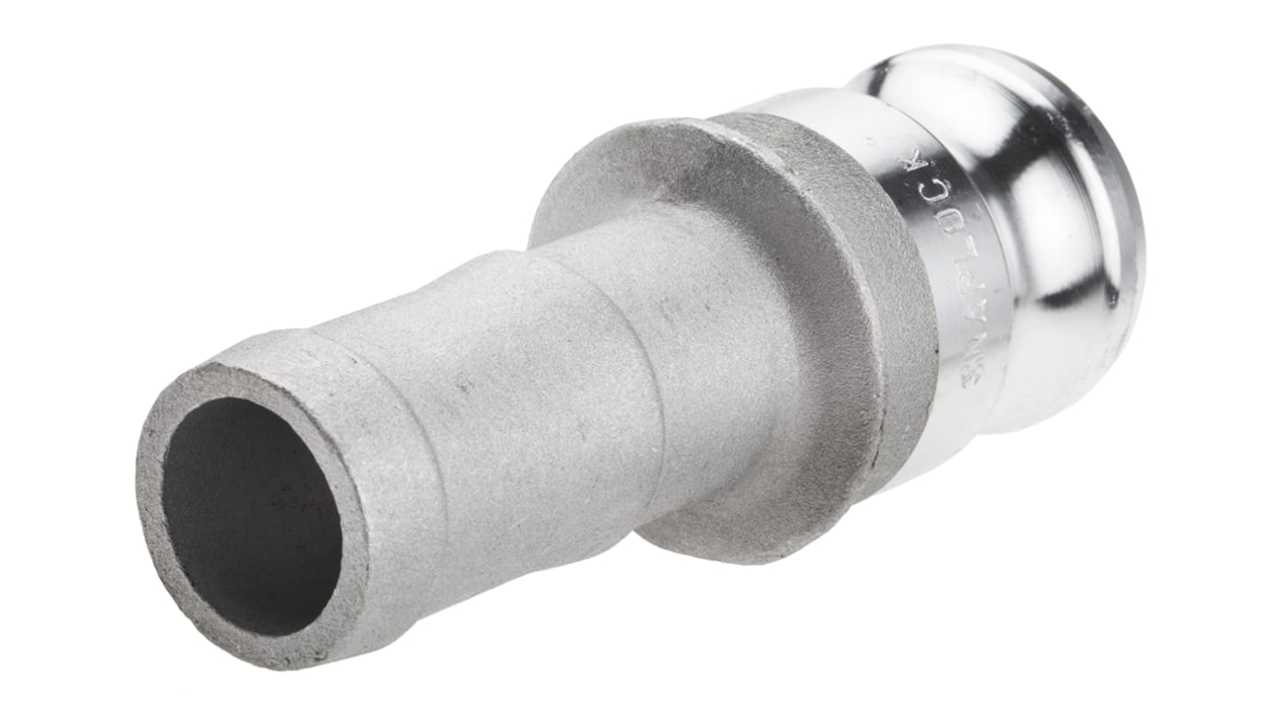 RS PRO Hose Connector, Straight Cam & Groove Adaptor 1in 1in ID, 17 bar