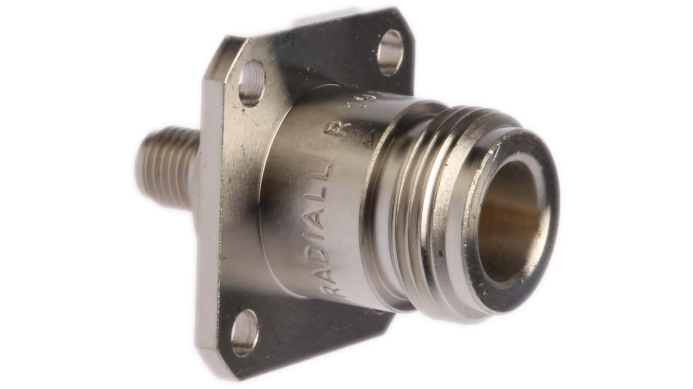 RF adapter Egyenes, 50Ω, Female → Female, 11GHz