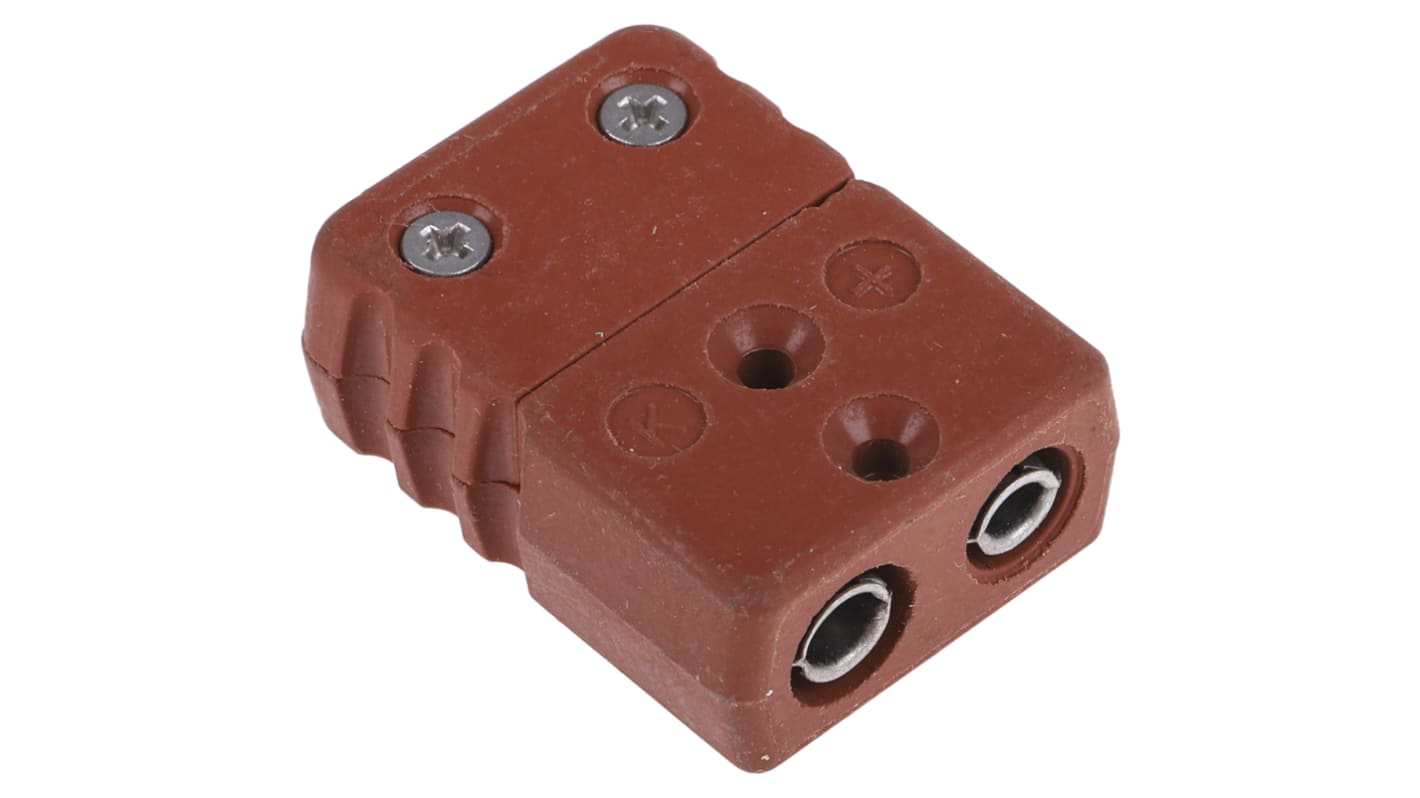 RS PRO Standardgröße Thermoelement-Steckverbinder Steckbuchse für Thermoelement Typ K