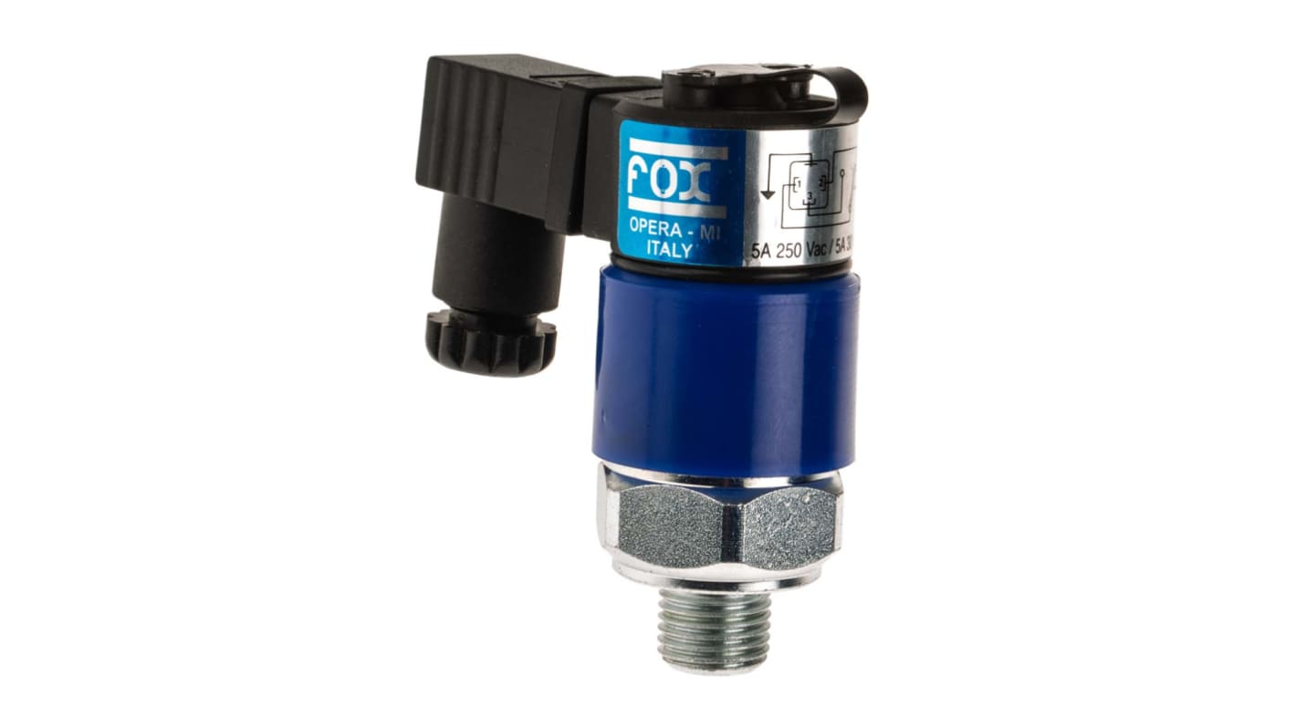RS PRO Pressure Switch, G 1/4 30bar to 250 bar