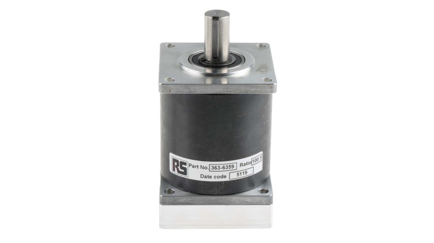 McLennan Servo Supplies Planetary Gearbox, 100:1 Gear Ratio, 24 Nm Maximum Torque