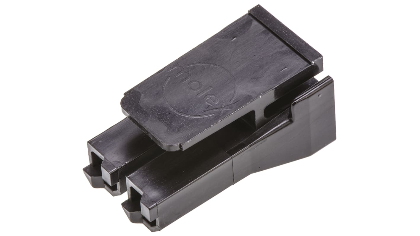 Carcasa de conector Molex 44441-2002, Serie Sabre, paso: 7.49mm, 2 contactos, , 1 fila filas, Recto, Hembra, Montaje de