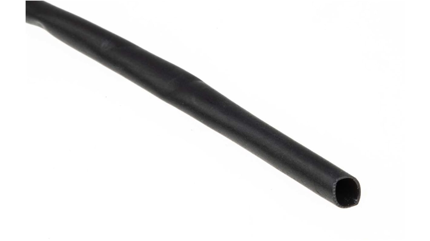 TE Connectivity Adhesive Lined Heat Shrink Tubing, Black 3mm Sleeve Dia. x 5m Length 3:1 Ratio, CGAT Series