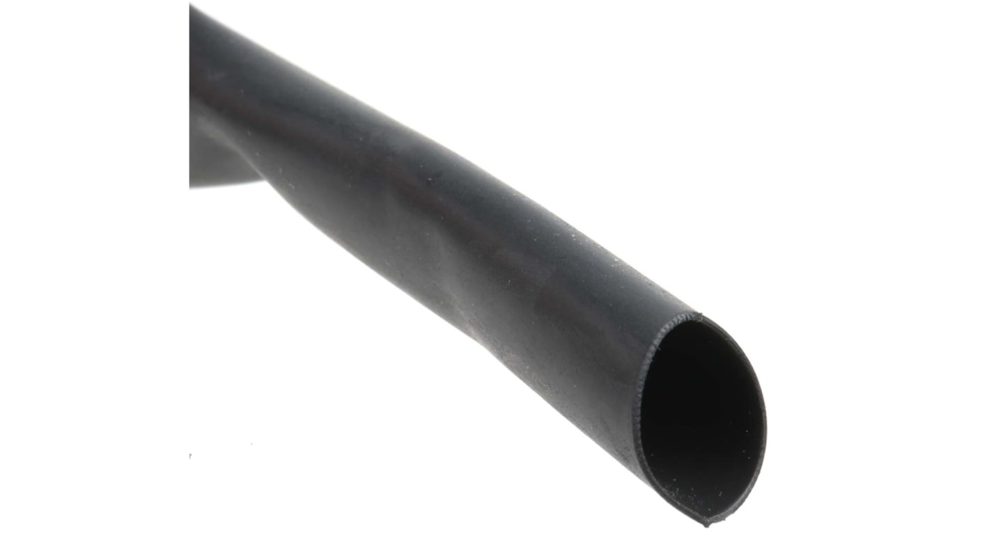 TE Connectivity Adhesive Lined Heat Shrink Tubing, Black 9mm Sleeve Dia. x 3m Length 3:1 Ratio, CGAT Series