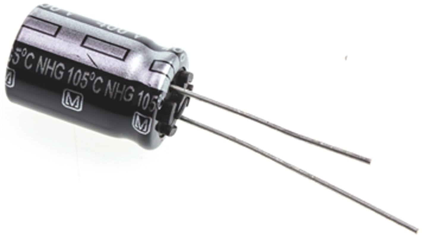 Panasonic 4.7μF Aluminium Electrolytic Capacitor 400V dc, Radial, Through Hole - ECA2GHG4R7