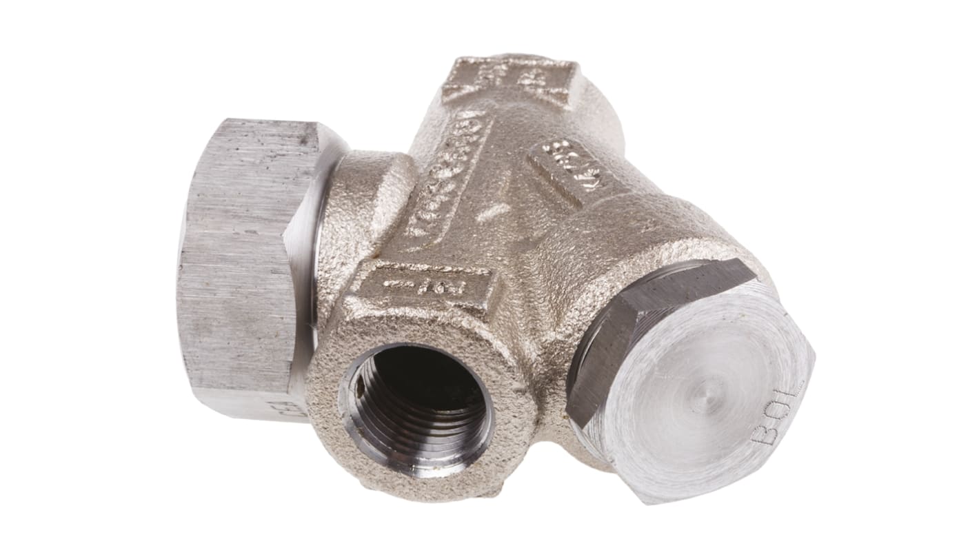 Spirax Sarco 42 bar Stainless Steel Thermodynamic Steam Trap, 1/2 in NPT Female