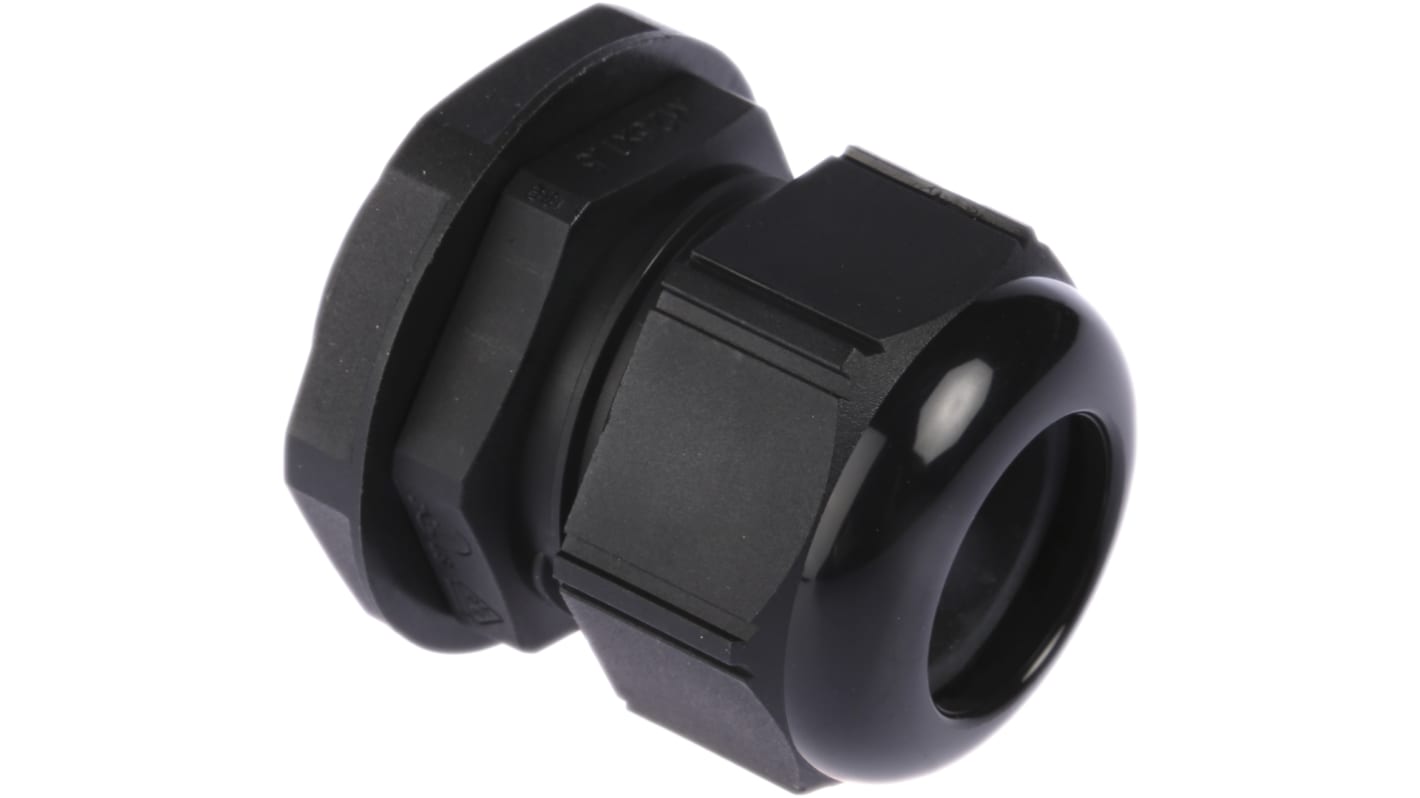 Lapp SKINTOP Series Black Polyamide Cable Gland, M25 Thread, 8mm Min, 17mm Max, IP66, IP68, IP69