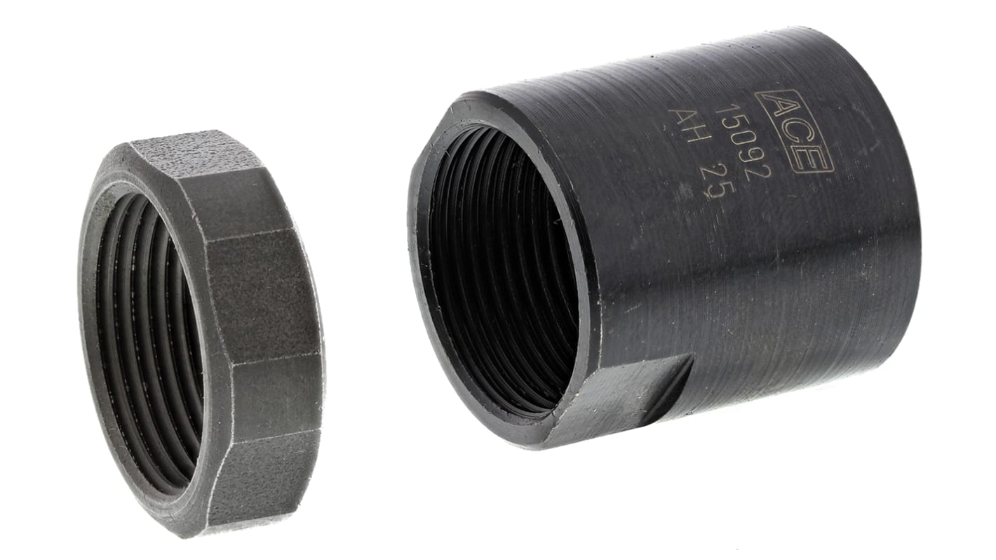ACE Pneumatic Shock Absorber Stop Collar, AH25, M25 x 1.5mm Thread Size