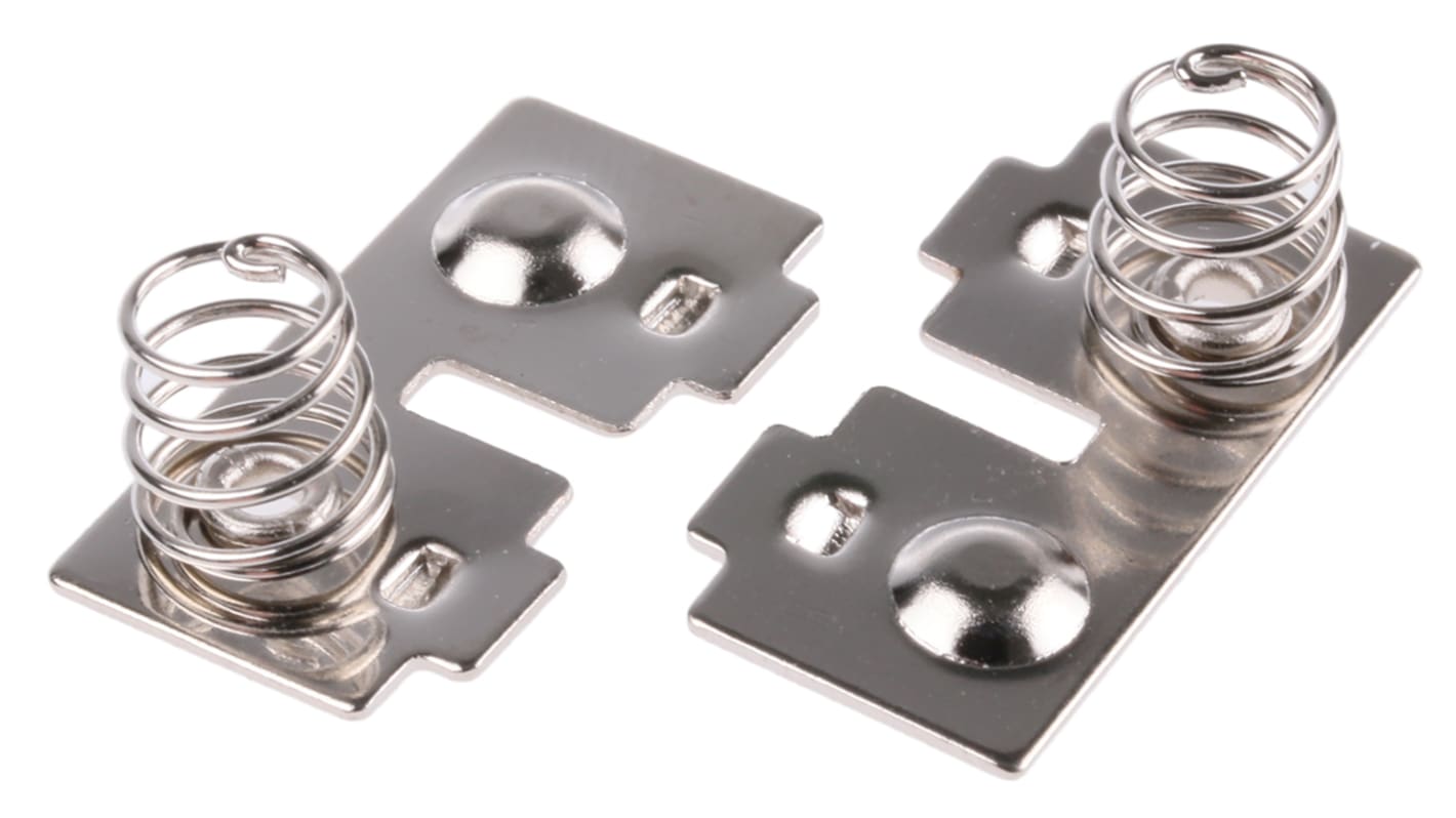 Keystone Button & Coil Spring AAA, N Battery Contact