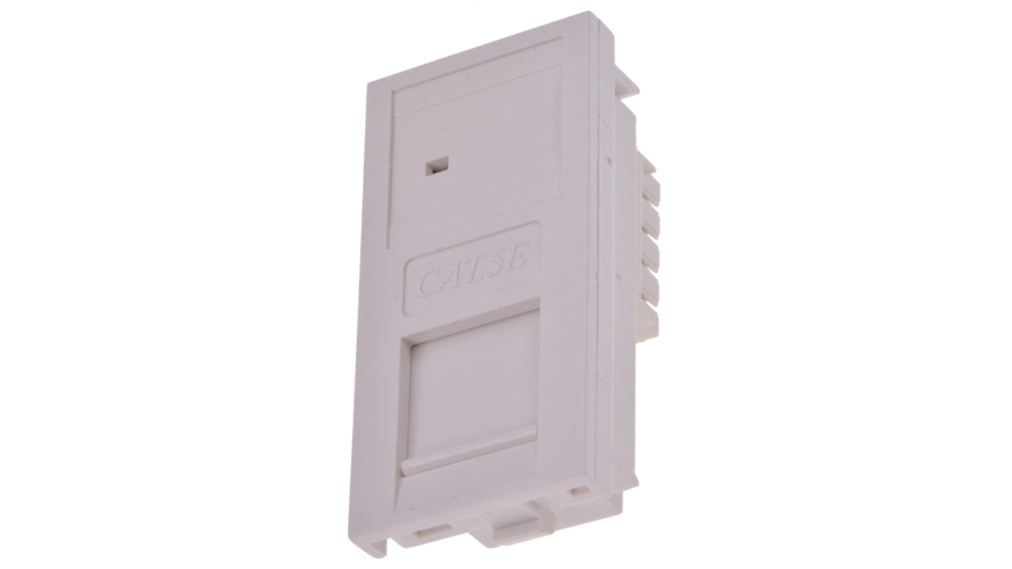 Module de prise RJ RS PRO RJ45 5e UTP 50mm x 25mm