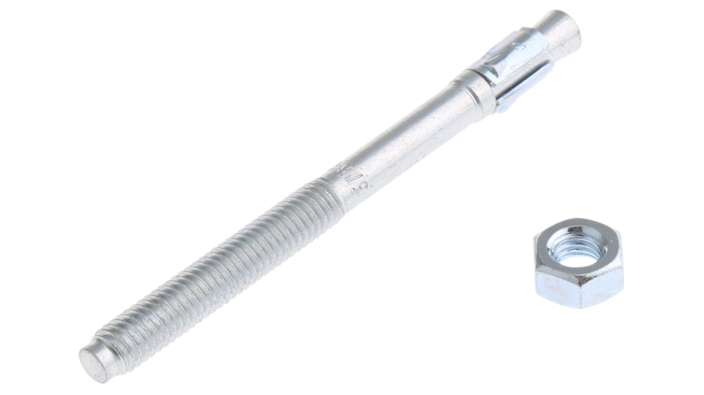 Fischer Ankerbolzen M6, Ø 6mm x 75mm Stärke 30mm max. Stahl