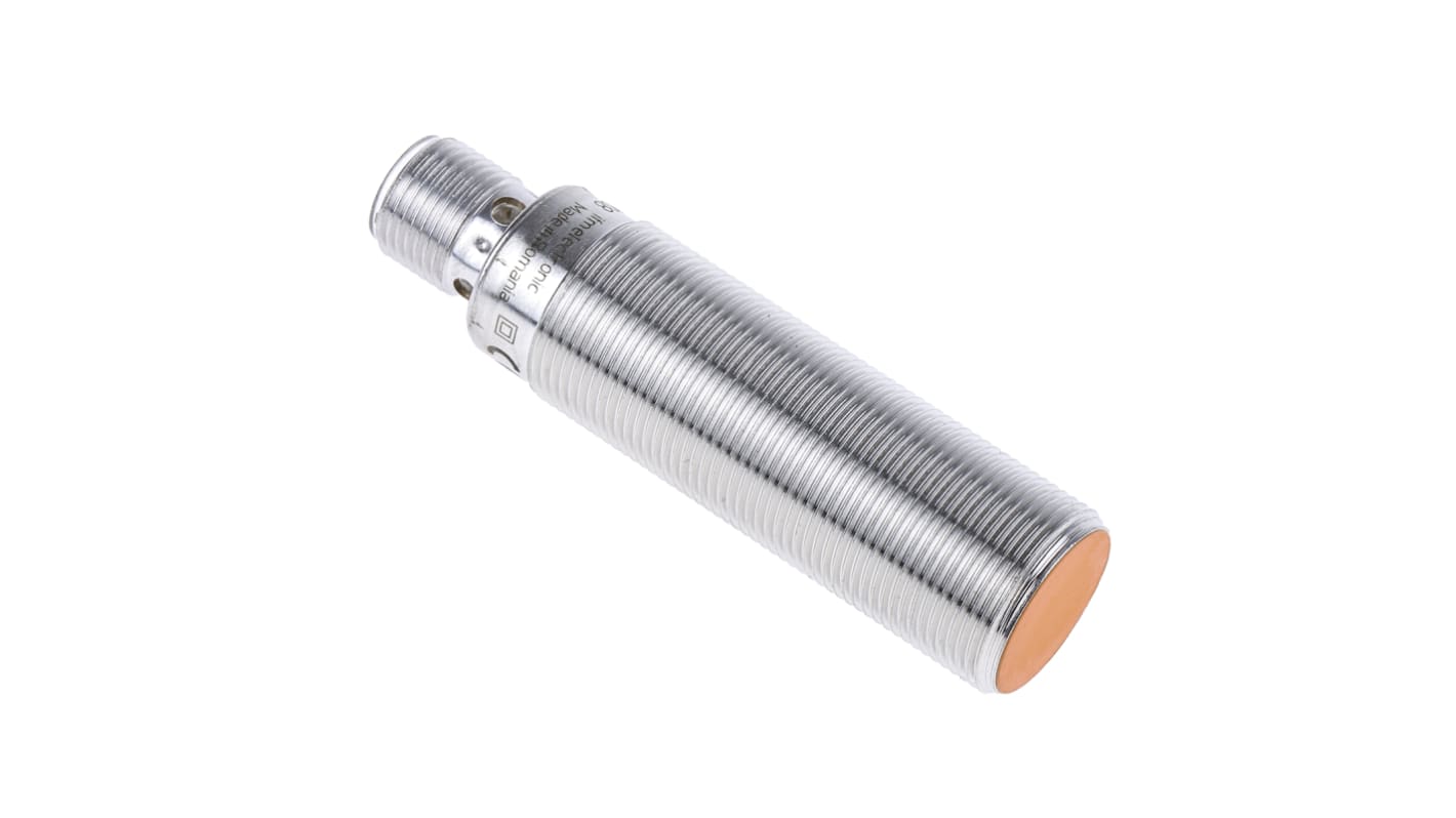 Rs-Online Sensore di prossimità Cilindro filettato ifm electronic M18 rilevamento 8 mm 10 → 30 V c.c
