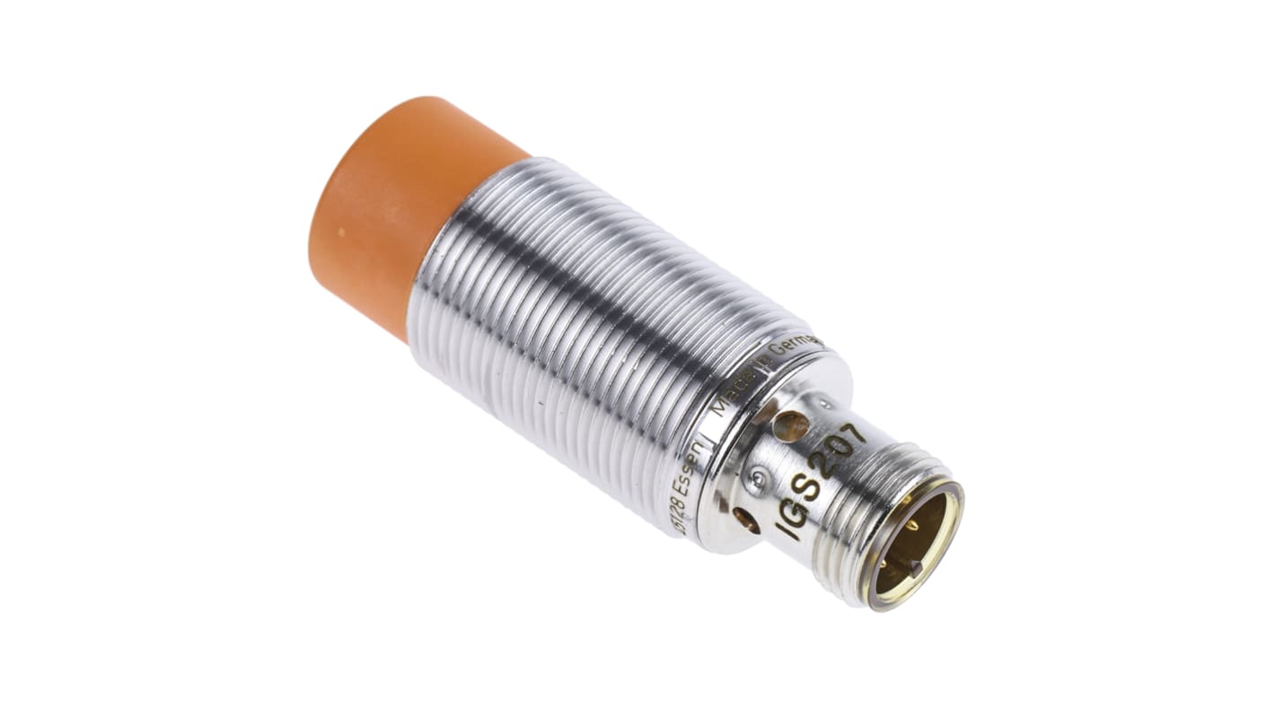 Rs-Online Sensore di prossimità Cilindro filettato ifm electronic M18 rilevamento 12 mm 10 → 36 V c.c