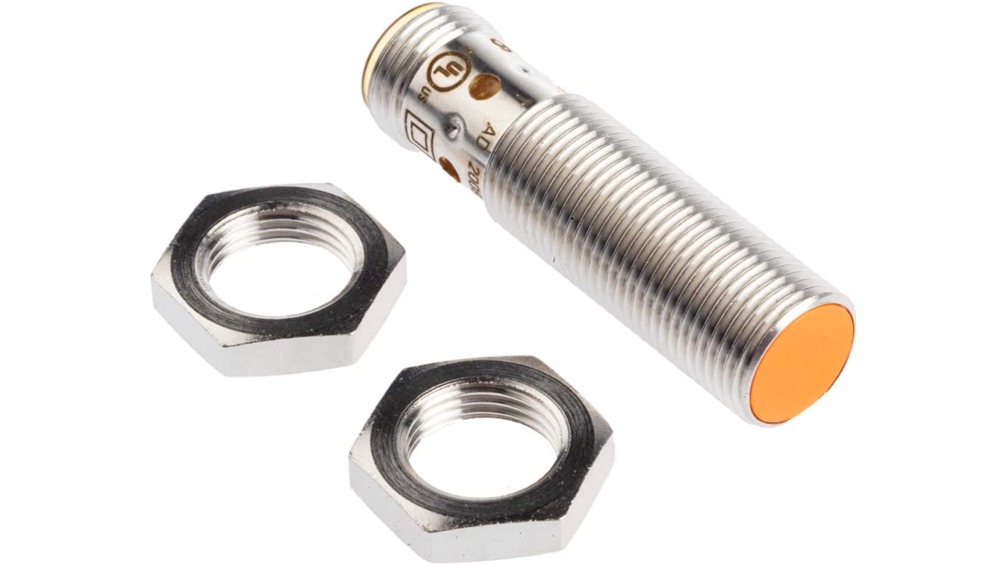 Rs-Online Sensore di prossimità Cilindro filettato ifm electronic M12 rilevamento 4 mm 10 → 36 V c.c