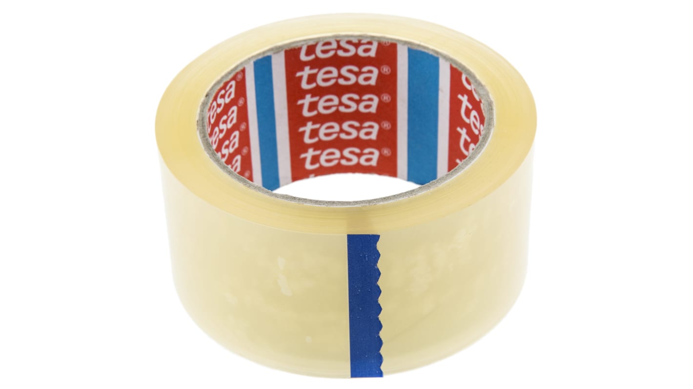 Tesa 4024 Transparent Packing Tape, 66m x 50mm