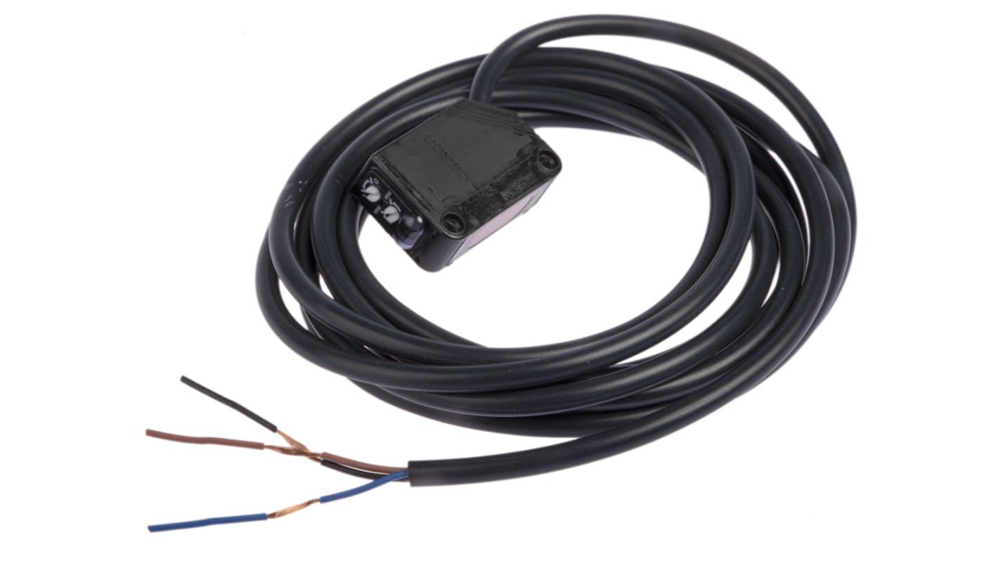 Rs-Online Sensore fotoelettrico Rettangolare Omron a diffusione rilevamento 5 mm → 100 mm uscita PNP