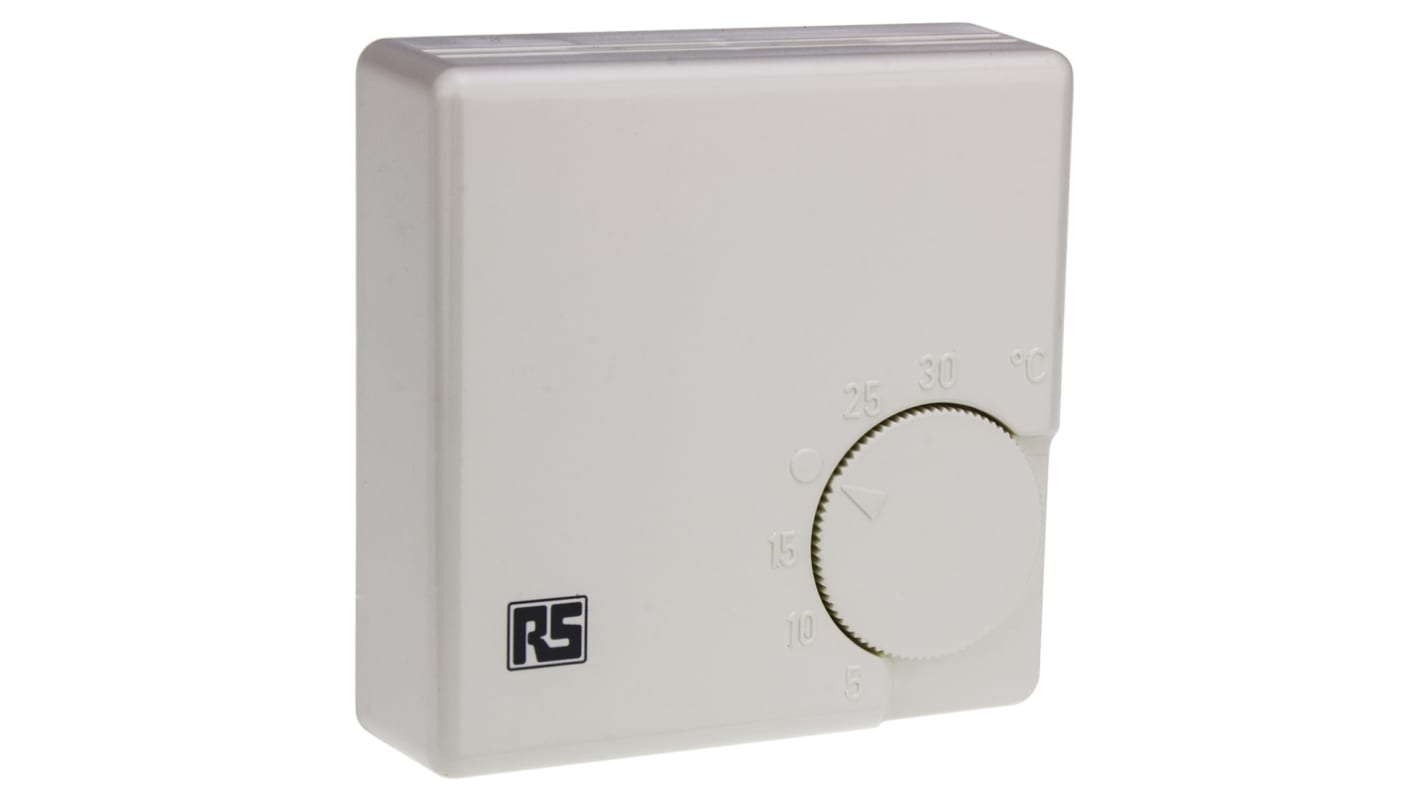 RS PRO NC Thermostats, 4A, 230 V ac, +5 → +30 °C