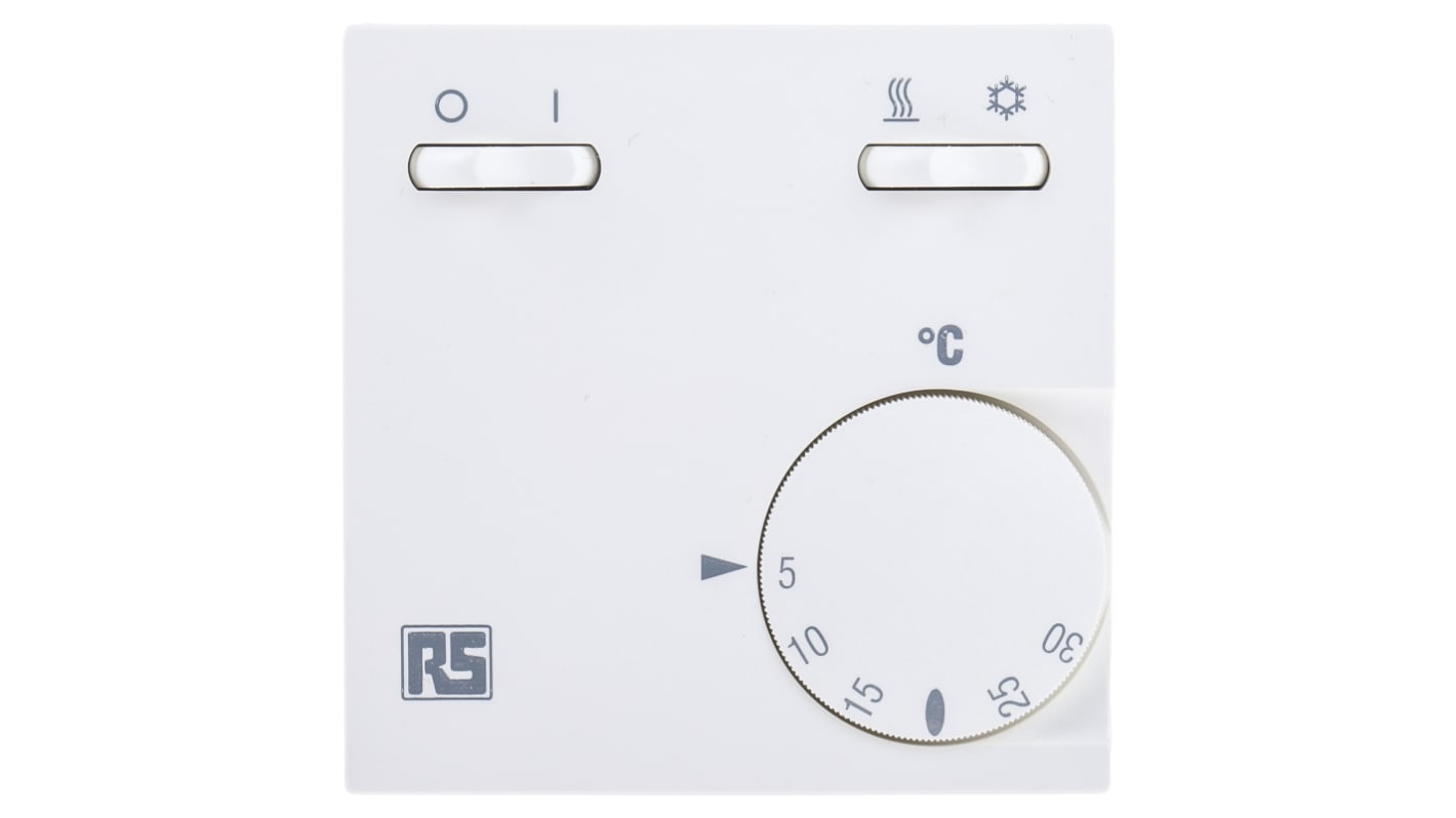 RS PRO Changeover Thermostats, 2A, 230 V ac, +5 → +30 °C
