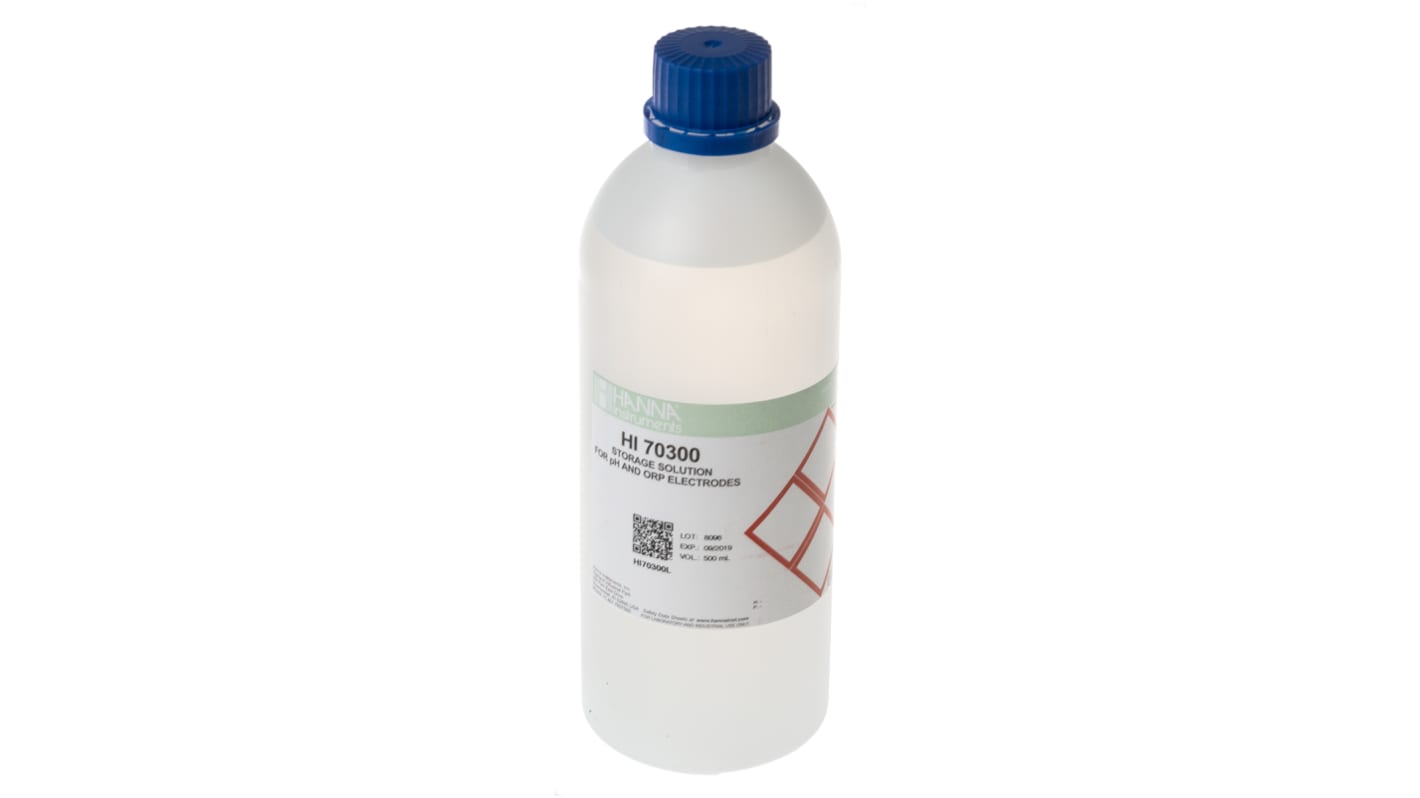 Soluzione di stoccaggio elettrodo per analisi di acqua e pH, Hanna Instruments HI-70300