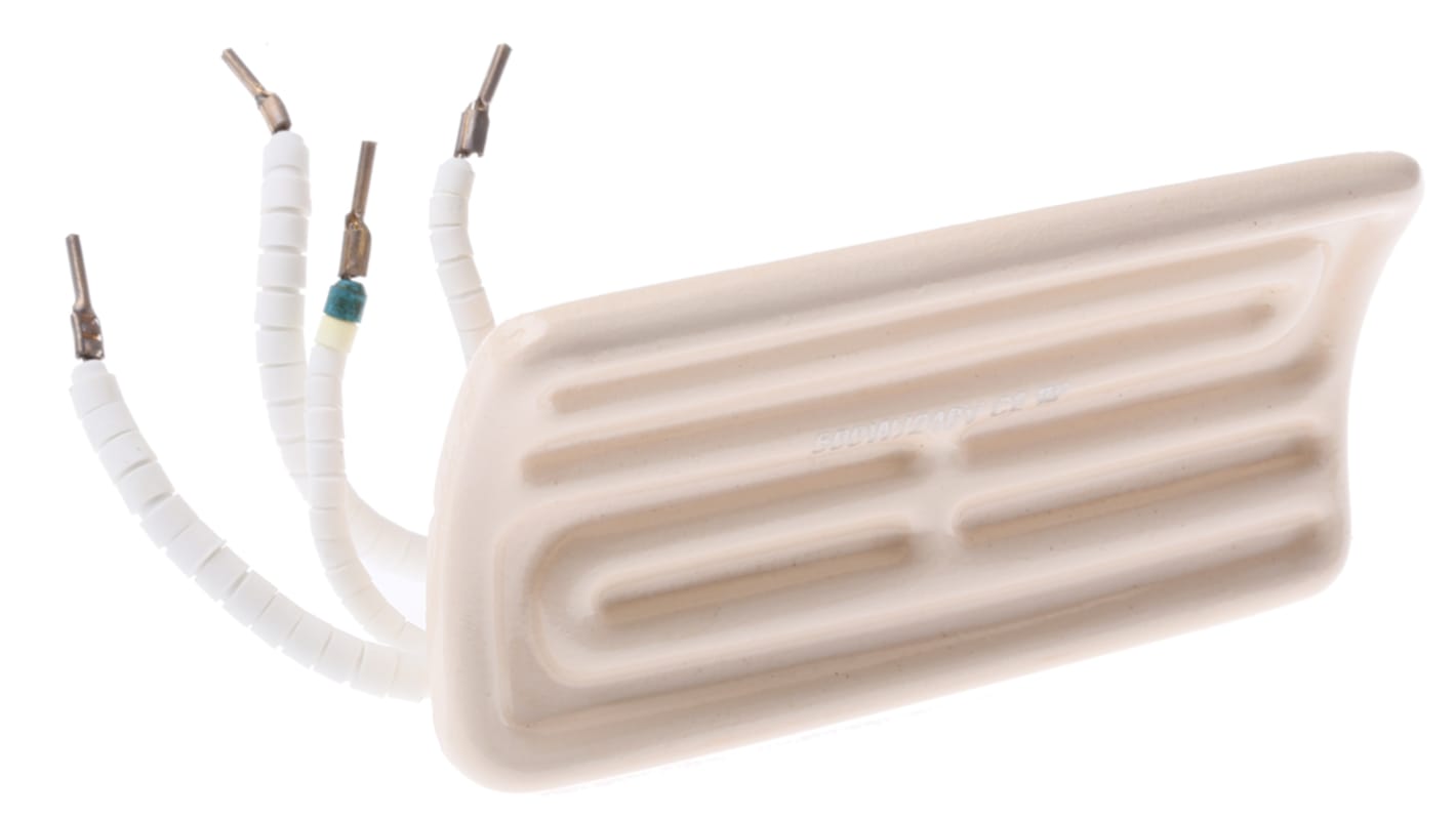 RS PRO Ceramic Heating Element, 122mm, 500 W, 230 V ac