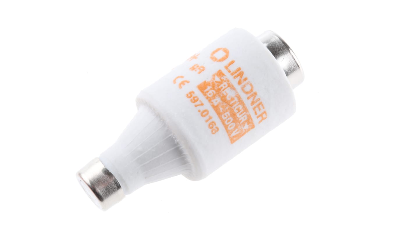 Mersen 16A DII Diazed Fuse, E27 Thread Size, gR, 500V ac