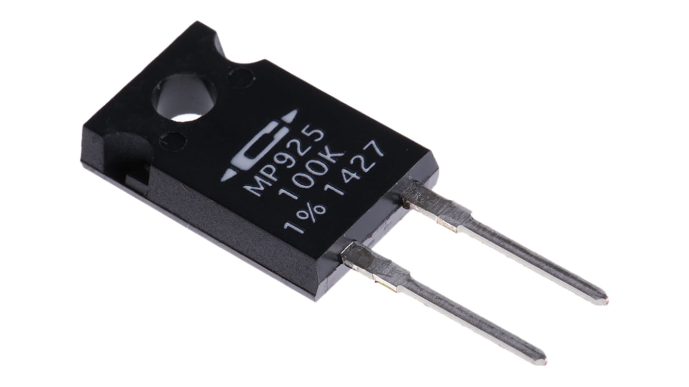 Resistenza Caddock serie MP925, 100kΩ, 25W, ±1%