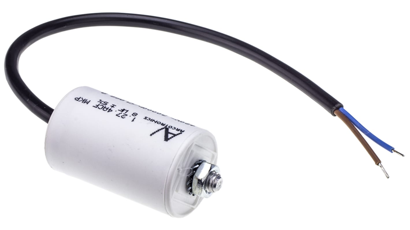 KEMET C27 Metallised Polypropylene Film Capacitor, 470V ac, ±5%, 8μF, Chassis Mount