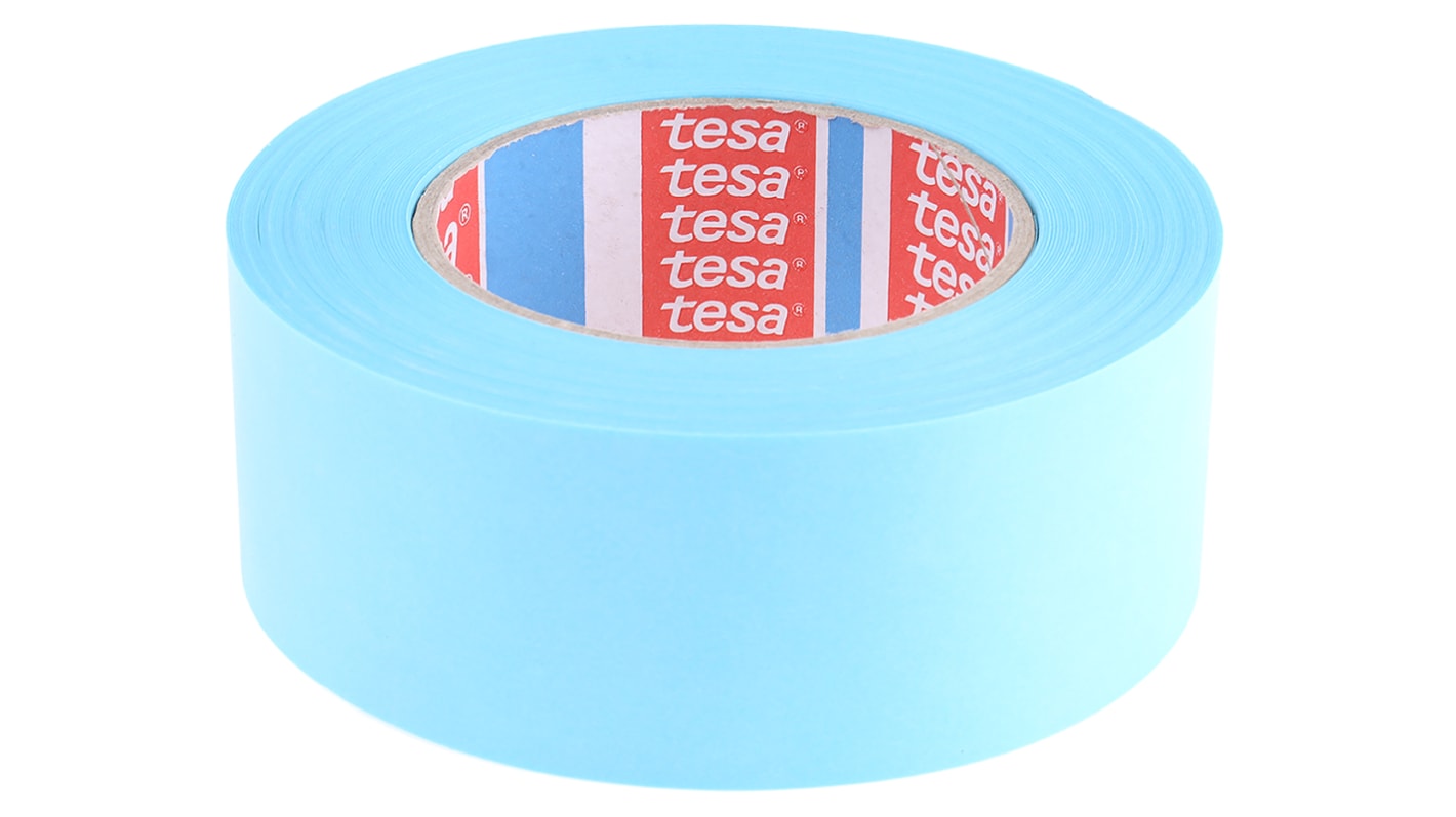 Tesa 4438 Papier Abdeckband Blau, Stärke 0.17mm Acryl-Kleber 50mm x 50m