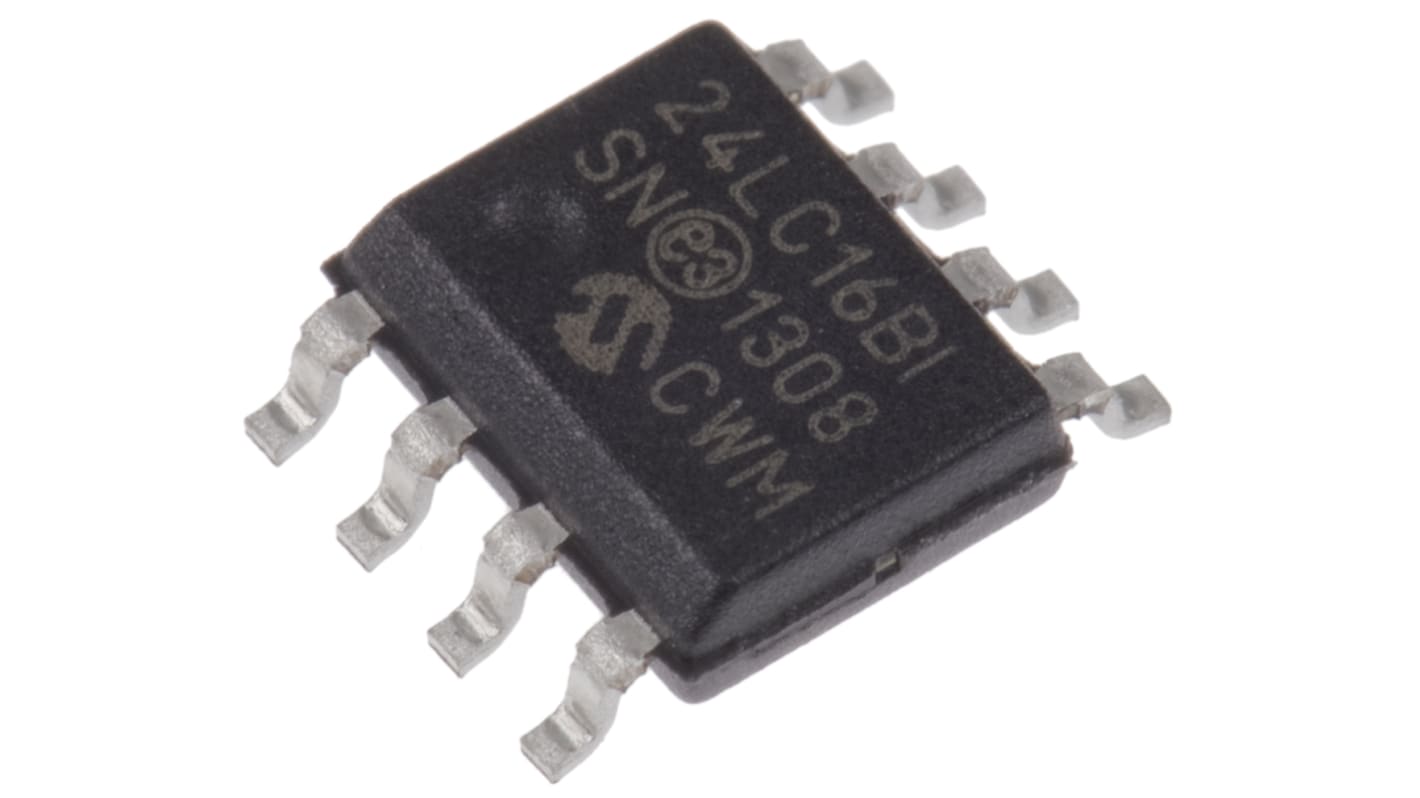 Pamięć szeregowa EEPROM Montaż powierzchniowy 16kbit 8-pinowy SOIC 2K x 8 bitów