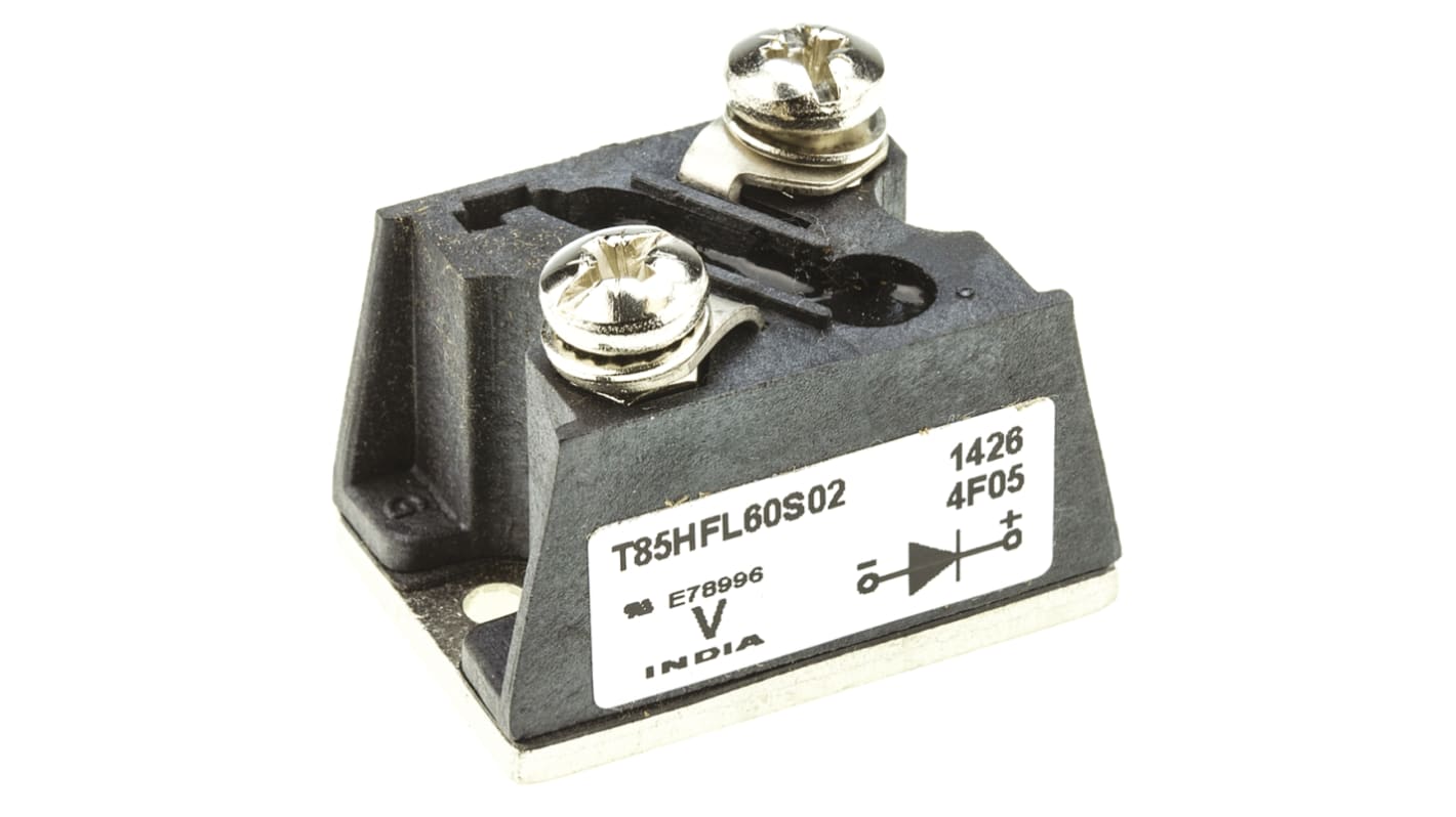 Vishay 600V 85A, Rectifier Diode, 2-Pin T-Module VS-T85HFL60S02