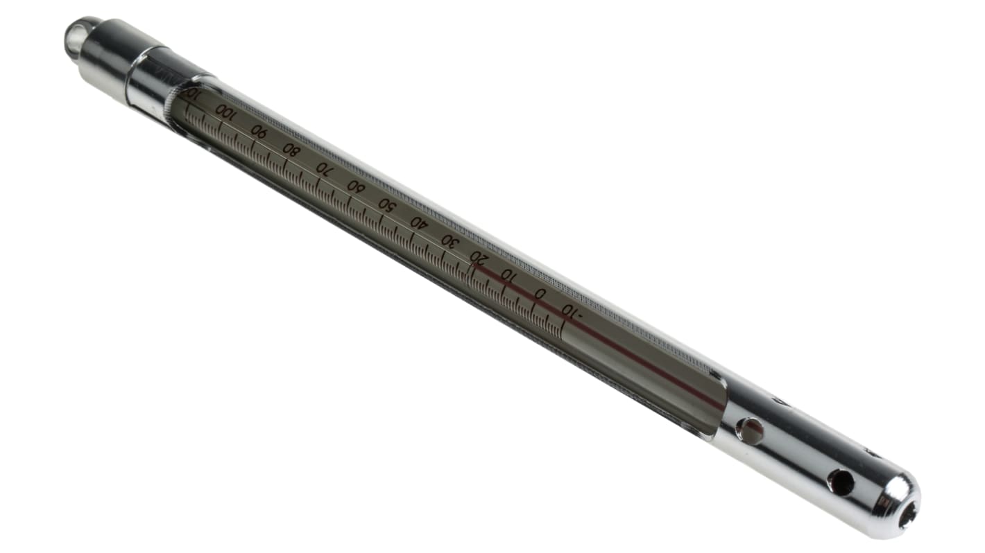 Brannan Pocket Glass Thermometer, +110 °C max