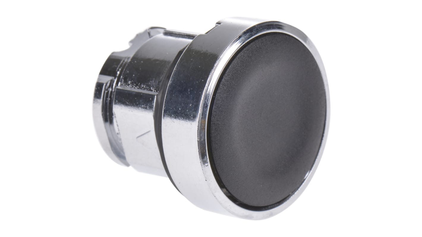 Schneider Electric Harmony XB4 Series Black Latching Push Button Head, 22mm Cutout, IP66, IP67, IP69K