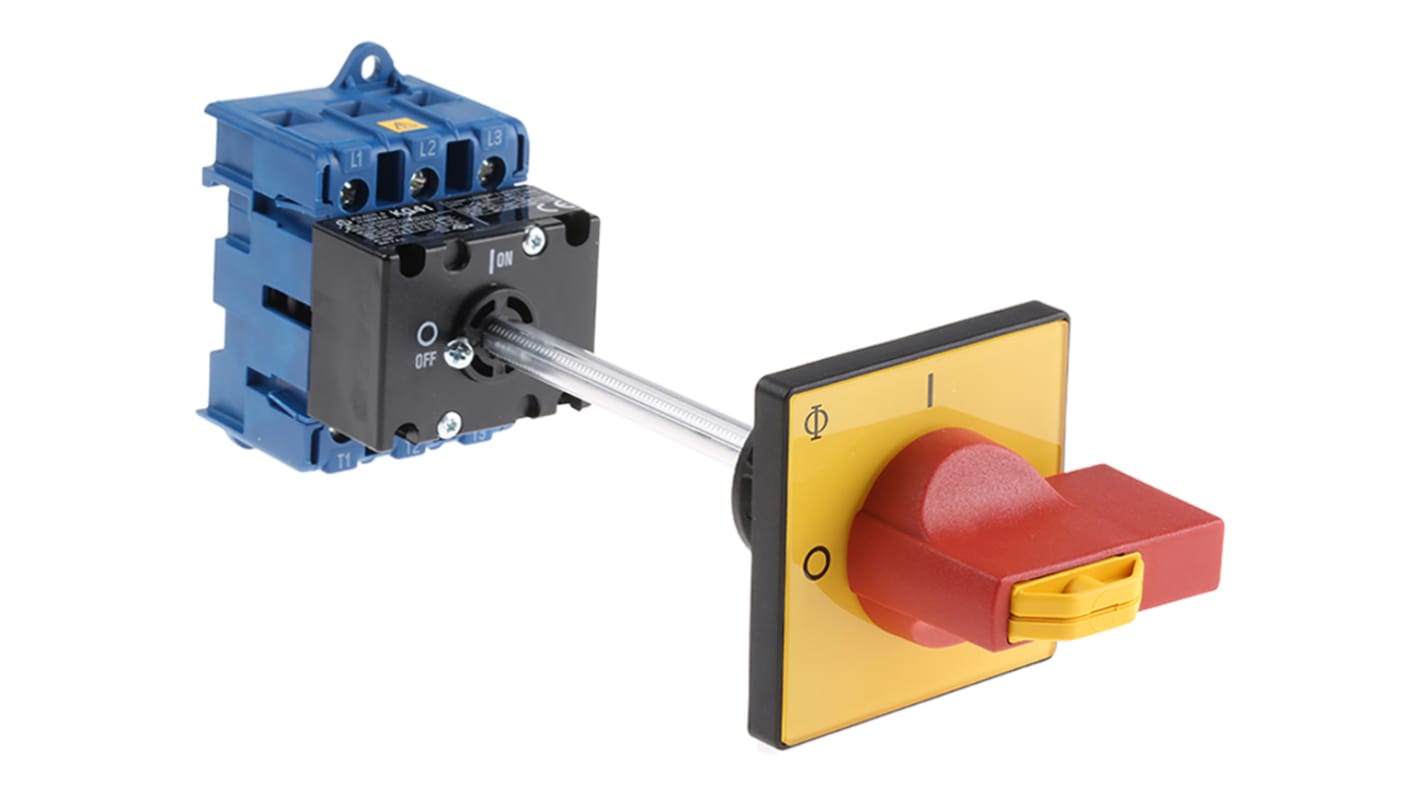 Interruttore di isolamento Kraus & Naimer KG41B.T203/GBA282.VE, 3P, 40A, 690V ca, IP65