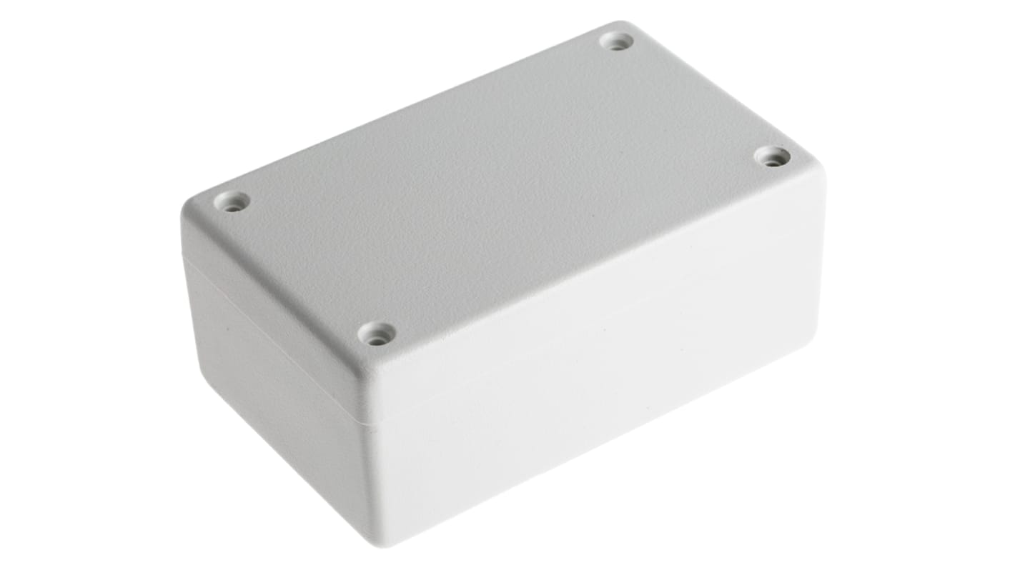 Hammond 1594 Series Grey ABS Enclosure, IP54, Grey Lid, 105 x 66 x 45mm