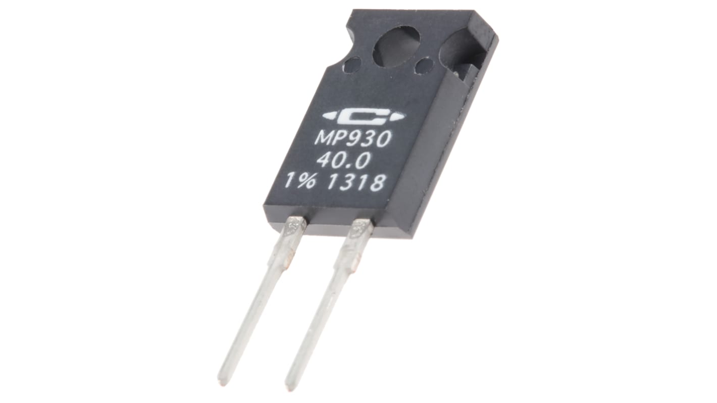 Resistenza Caddock serie MP930, 40Ω, 30W, ±1%