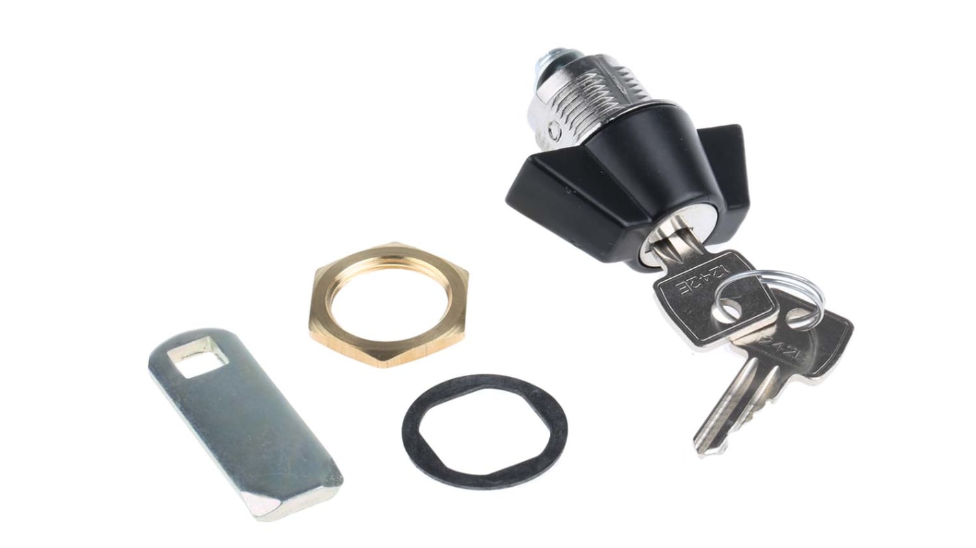 Serratura a camma con Chiave Euro-Locks a Lowe & Fletcher group Company, foro 23 x 20.2mm