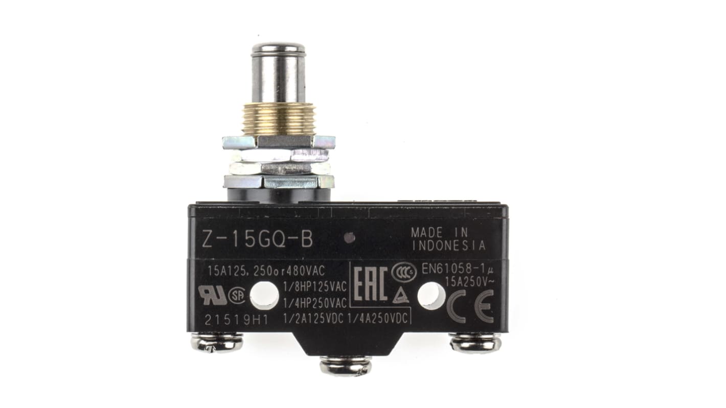 Z-15GQ-B | オムロン リミットスイッチ NO/NC Zシリーズ | RS Z-15GQ-B | オムロン リミットスイッチ NO/NC Zシリーズ | RS