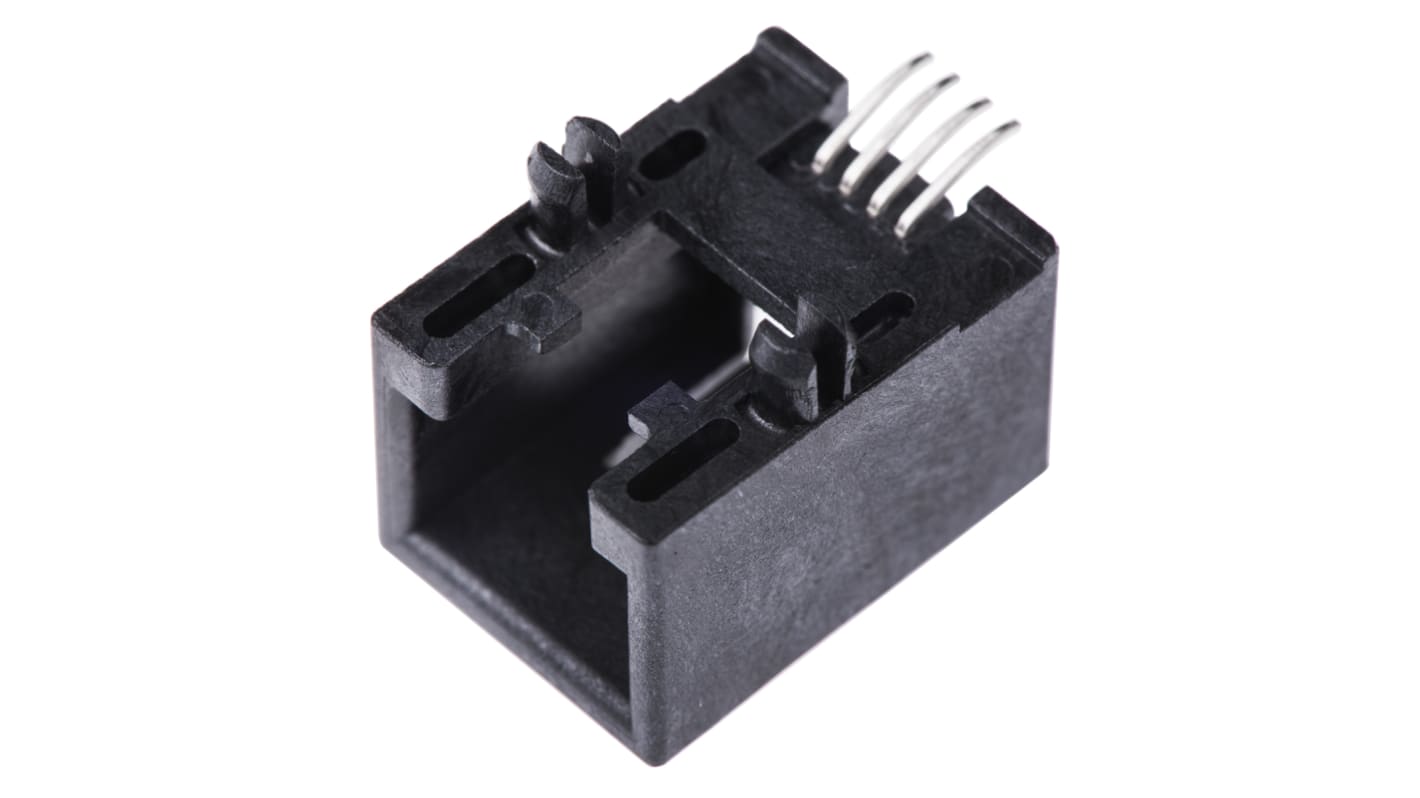 Connettore RJ11 Femmina Molex, 6P4C vie, Montaggio superficiale