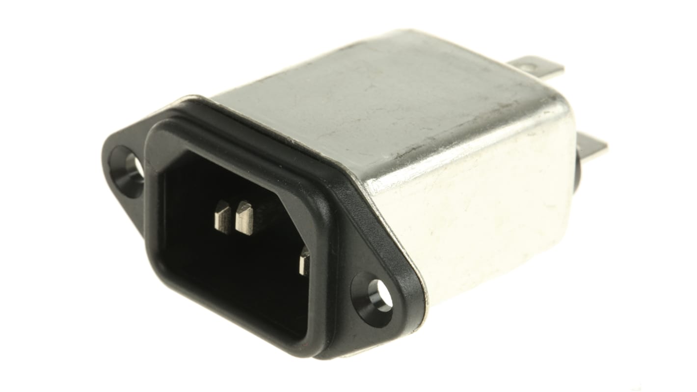 RS PRO插座滤波器, 额定电压250 V 交流, 额定电流6A, 开关, 面板