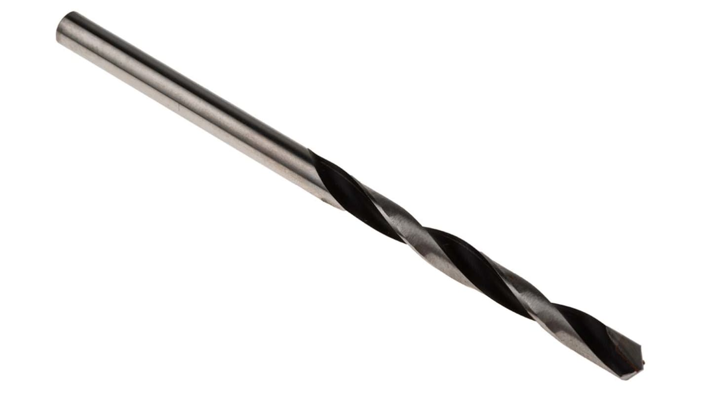 Dormer A160 Series HSS; Solid Carbide Tipped Twist Drill Bit, 4mm Diameter, 75 mm Overall