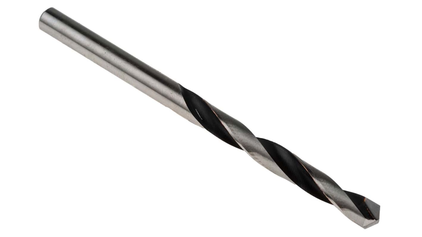 Dormer A160 Series HSS; Solid Carbide Tipped Twist Drill Bit, 6mm Diameter, 93 mm Overall