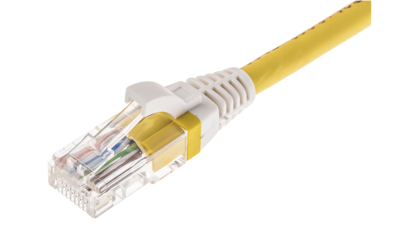 Kabel Ethernet Cat5e długość 2m Z zakończeniem Brand-Rex LSZH