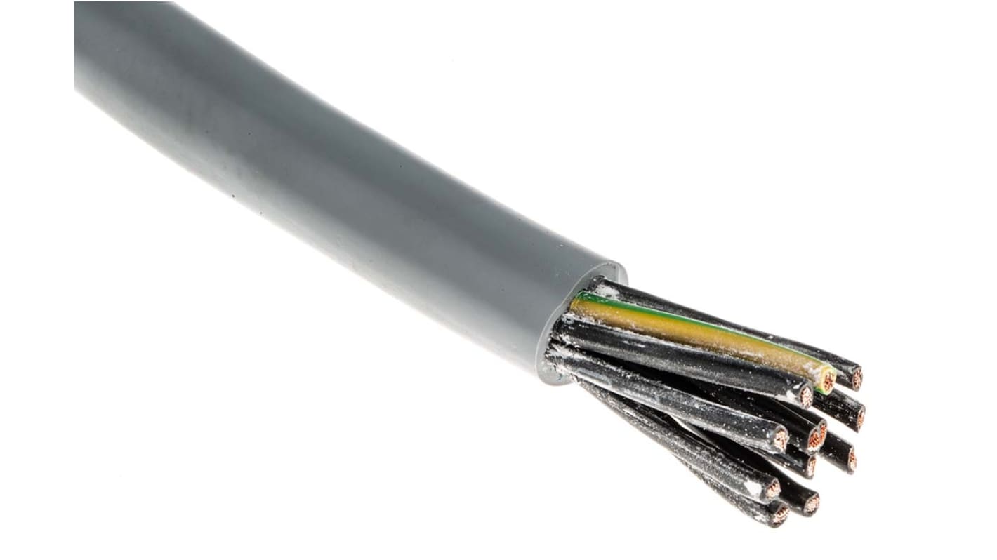 Lapp ÖLFLEX CLASSIC 110 YY Control Cable, 12 Cores, 1.5 mm², YY, Unscreened, 50m, Grey PVC Sheath, 16 AWG