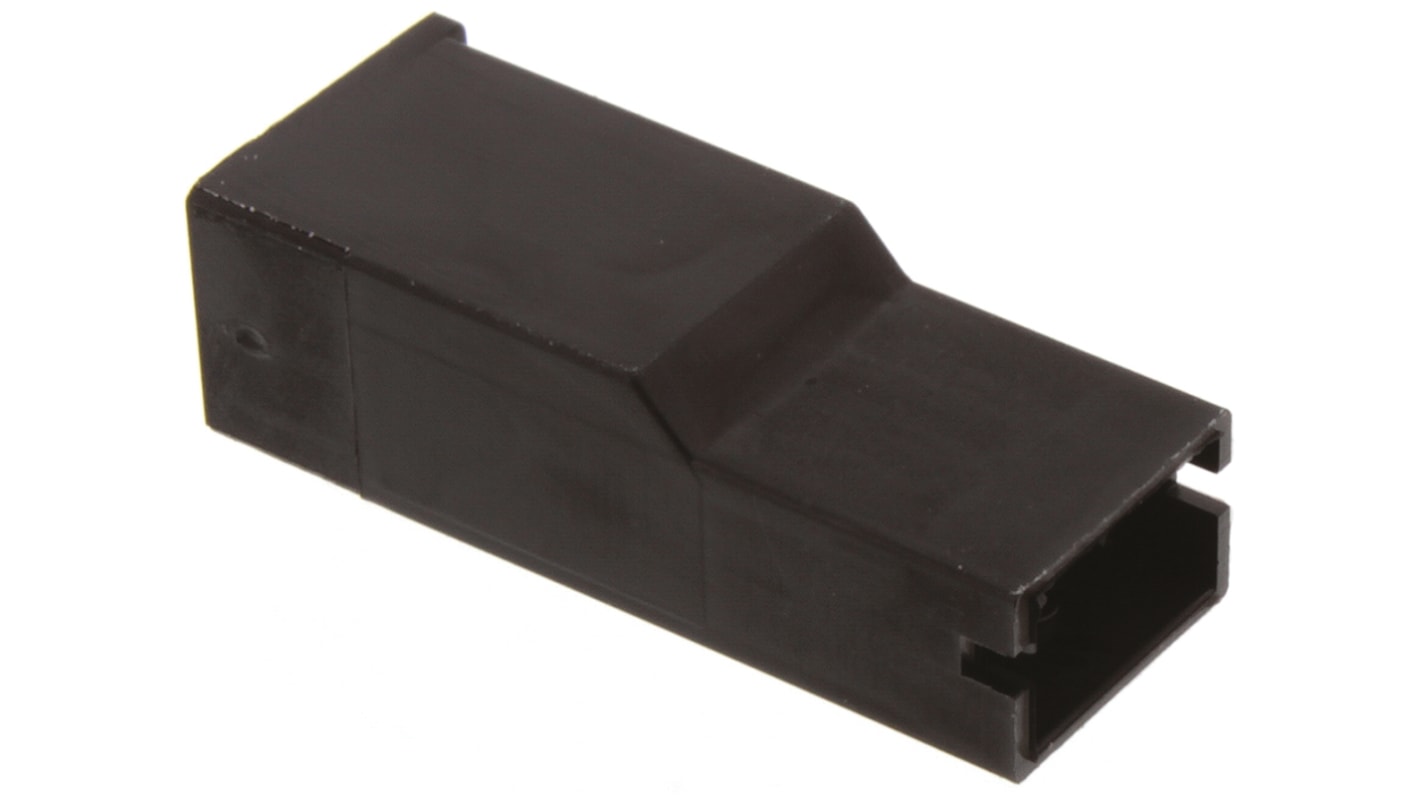 TE Connectivity, Positive Lock .250 1 Way Crimp Terminal Housing