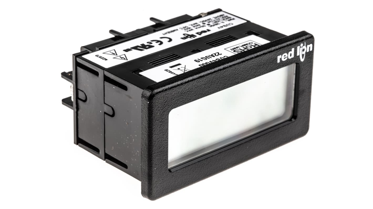 Red Lion Digital Voltmeter DC, LCD Display 3.5-Digits ±0.1 %